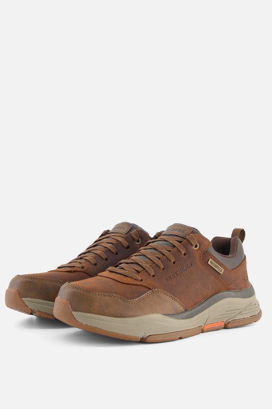 Skechers Bengao - Hombre Heren Veterschoenen - Bruin - Maat 45