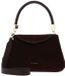 Coccinelle Tiggy Suede Bim Handbag Brunette / Brunet donkerbruin