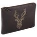 Clairefontaine 410185C - Grote Universele Tas 27x19cm, Hert Echt Leer