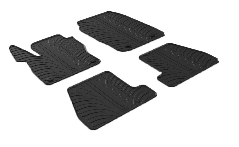 GledRing Rubbermatten passend voor Ford Focus 3/5 deurs + ST 2015- (4-delig)