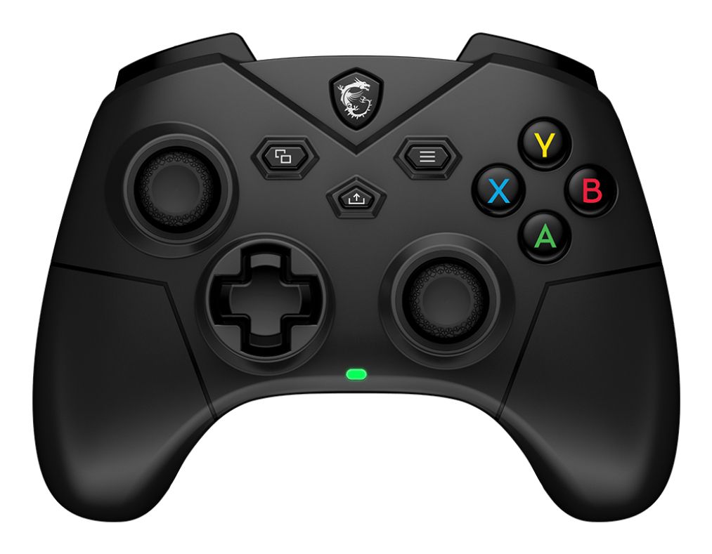 MSI FORCE GC300 WIRELESS Gamepad - Zwart - USB 2.0 - PC