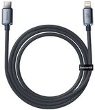 Baseus Crystal Shine Series USB-C naar Lightning kabel 20W 1.2m Zwart