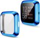 By Qubix Qubix - Soft TPU Case for Fitbit Versa 2 (Full Protection) - Blue