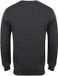 Henbury Pull Homme Coton Gris Chiné Col Rond Manches Longues Coupe Droite 4XL