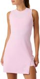 Björn Borg Ace Ribbed Tennisjurk Dames - Lichtroze - Maat L