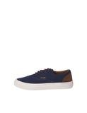 Jack & Jones Jfwislington canvas sneakers voor heren, marineblauwe blazer, 43 EU