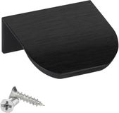 SOTECH 5 pièces poignées de meubles Blanket Tommy noir brossé 40 mm poignées d'armoire