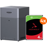 UGREEN NASync DH4300 Plus + Seagate Ironwolf 4TB 4-Pack