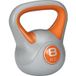 Kettlebell 8 Kg, Haltère De Musculation Avec Poignée Confort, Équipement Fitness, Poids Orange Pour Entraînement, 20 X 14 X 24 Cm
