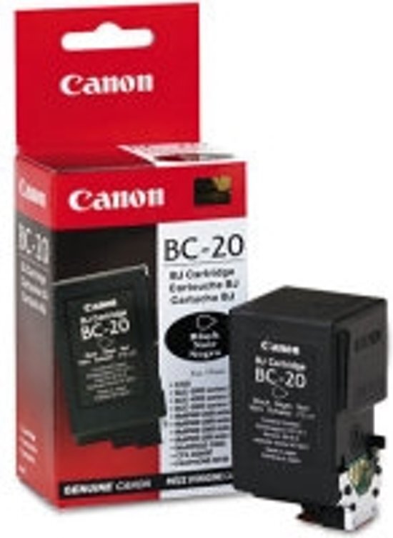Canon Inktcartridge BC-20 Zwart