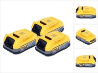 DeWalt Accuset DCBP 034 E3 3x Powerstack-accu 18 V 1,7 Ah / 1700 mAh XR Li-Ion