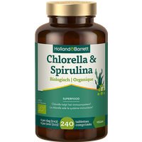 Holland & Barrett Biologische Chlorella & Spirulina - 240 tabletten