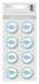 Ursus 564000521F Creatieve accessoires, doop jongen, zelfklevend, 8 stuks