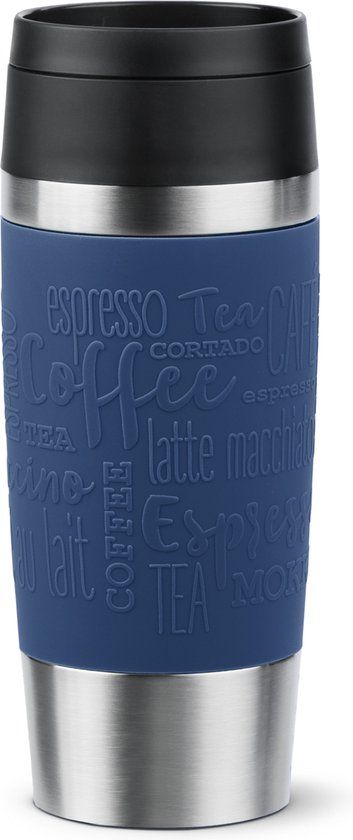 Tefal Travel Mug Classic N2020310 - Thermosfles - 360 ml - Donkerblauw