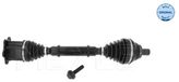MEYLE 100 498 0824 arbre de transmission avant droit pour VW Golf VII hatchback (5G1, BQ1, BE1, BE2) T-Roc (A11) Golf VIII hatchback (CD1) GOLF VIII Variant