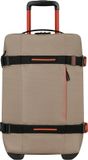 American Tourister Urban Track Reistas op wielen - Beige/orange - 55 l