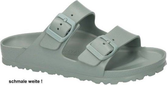 Birkenstock Arizona Eva Dames Slippers Groen