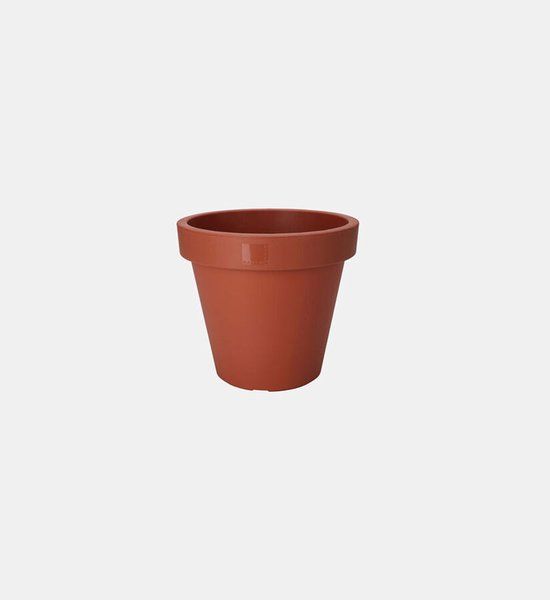 Merkloos Nampook Bloempot rond 20 x 18 cm terracotta