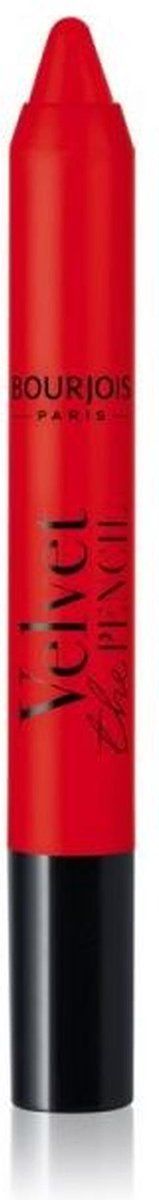 BOURJOIS PARIS Velvet The Pencil Matte Lipstick - 14 Amuse Rouge - EAN: 3614227208995