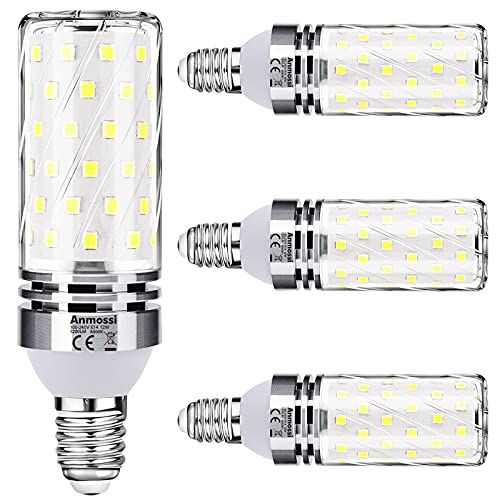 Anmossi E14 LED Lamp - 12W - 6000K - 4 stuks