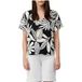 s.Oliver Shirt beige / zwart / wit