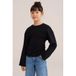 WE Fashion imitatiebont gilet - zwart