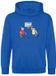 Hingly Hooded sweater Buurman & Buurman Kobalt Basketbal XL