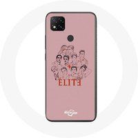 Maniacase Hoesje voor Xiaomi Redmi 9C Elite Seizoen 5 Poster Karakters Fanart Logo