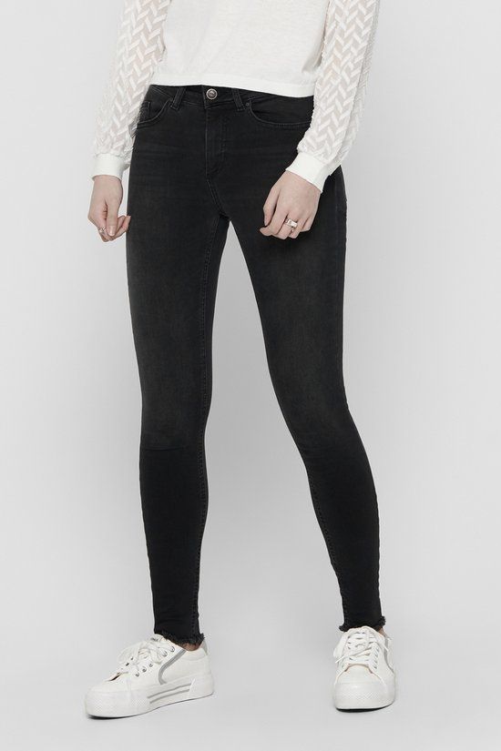ONLY Blush Skinny Jeans - Black Denim - Women's - Size XS X L30