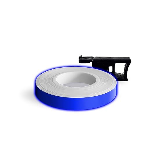 4R Quattroerre.it - 10285 - Reflecterende wielstrepen, blauw, 7 mm x 6 m, met applicator