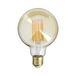 XANLITE G95 amberkleurige glazen LED-gloeidraad, E27-fitting, 1521 lumen, 1800 Kelvins - warm wit licht
