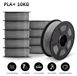 Filament d'imprimante 3D PLA-Plus filament 1,75 mm 10 kg Gris