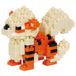 Bandai nanoblock Arcanine, gedetailleerde miniatuurbouwset, optimaal voor Pokémon-fans en geschenken, NBPM106