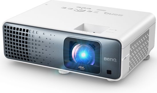 BenQ TK710STi 4K HDR Laser 3200 Lumen Film en Gaming Beamer met 4ms Reactietijd - 240Hz Verversingssnelheid - HDR10 & HLG - ARC/eARC - Android TV met Netflix - Verticale Lensverschuiving- 3D Keystone - 1,3x Zoom - HDR Spelmodi - Chromecast & AirPlay