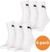Puma Sportsokken Wit - 6 paar - Maat 39/42