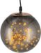 Lumineo Micro LED bal D25cm-110L Glas/Klassiek Warm Wit