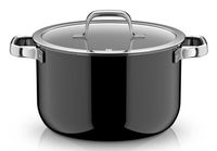 WMF Fusiontec Mineral Pro Casserole 24 cm with Lid - Black