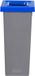 Plafor Fit Bin, Poubelle pour tri des déchets - 53L – Gris/Bleu