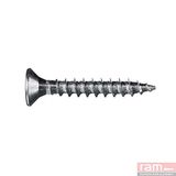 Agglo Agglo verzonken schroef, verzinkt staal, 4 mm x 40 mm, grijs, 200 stuks