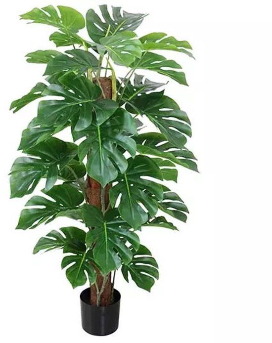 Buitengewoon Boet Kunstplant Monstera op Stam - 115 cm