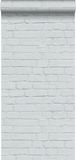 Esta Home behang bakstenen lichtgrijs - 138534 - 53 cm x 10,05 m