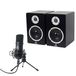 Devine MR5A enceintes de monitoring (la paire) + micro Devine M-Mic USB BK