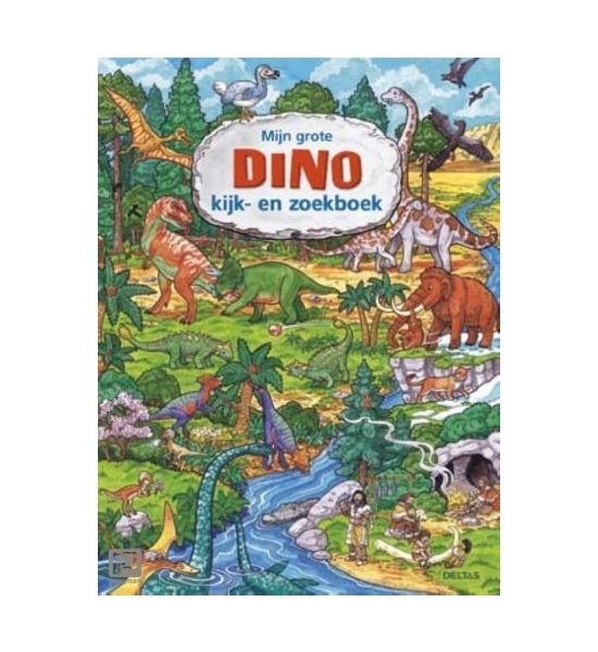 Deltas - Mijn Grote Dino Kijk- En Zoekboek