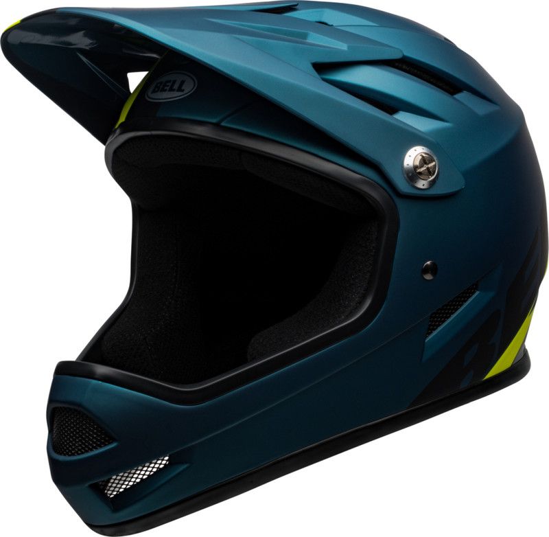 Bell Sanction Fietshelm - matte blue/hi-viz - 2020