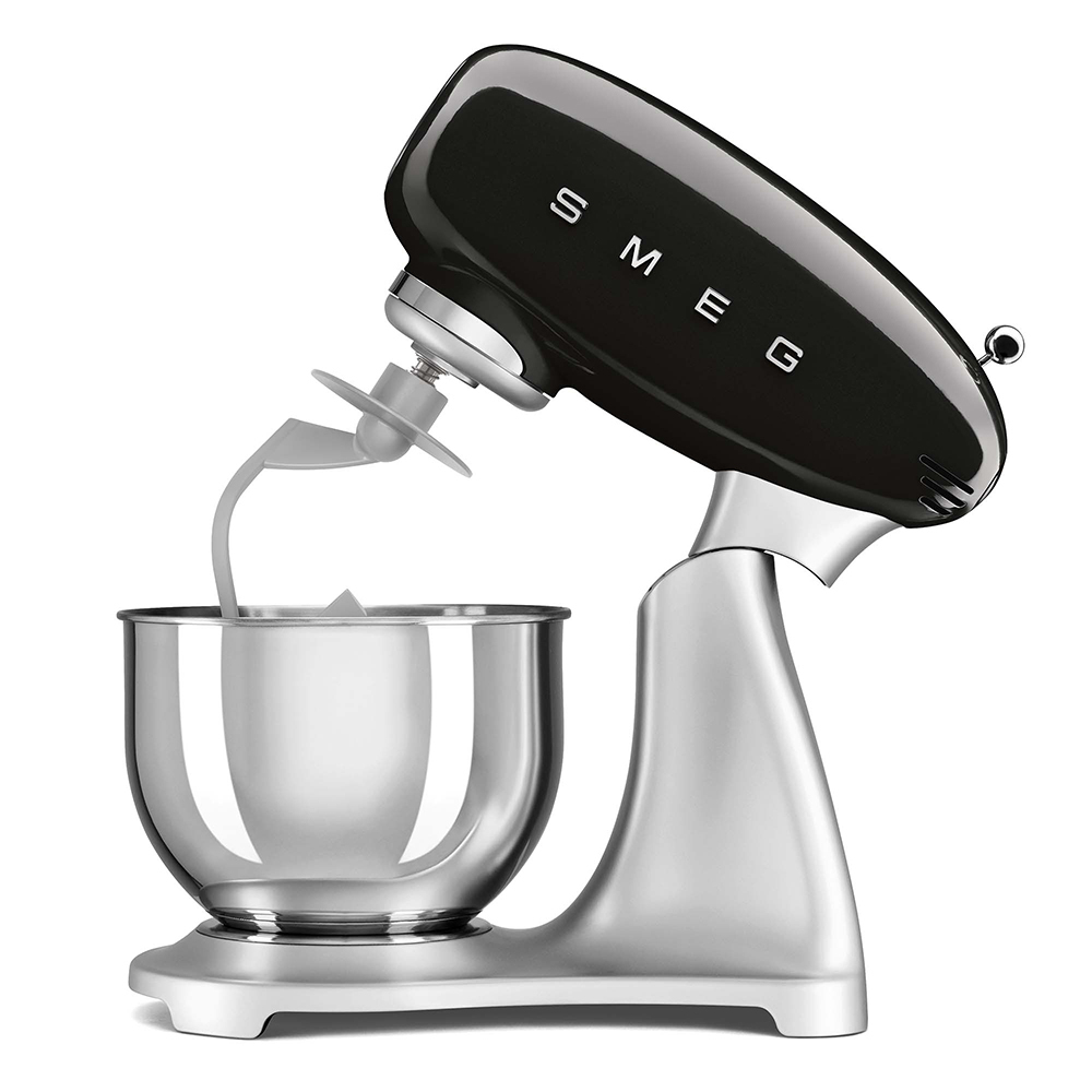 Smeg SMF02BLEU - Stand Mixer - Black/Silver