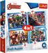 Trefl Avengers 4-in-1 Puzzel