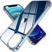 Syncwire iPhone 12 Mini (5.4 inch) Transparante Krasbestendige Beschermhoes