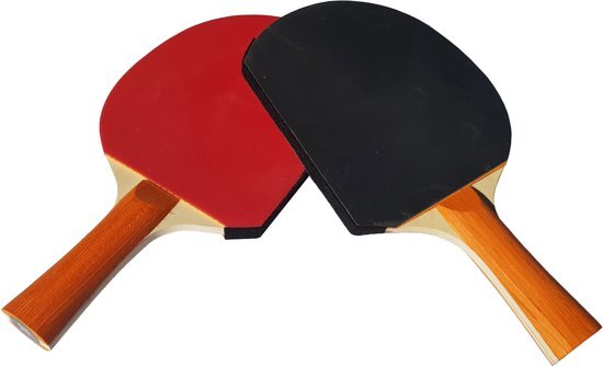 Heemskerk Push-Pong set van 2 schuif tafeltennis bats