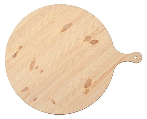 HABI Tagliere polenta abete con manico Cm 45 articolo per la cucina