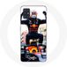 Maniacase Hoesje voor Samsung Galaxy A51 5G Formule 1 Max Verstappen F1 Coureur zwart rood en geel